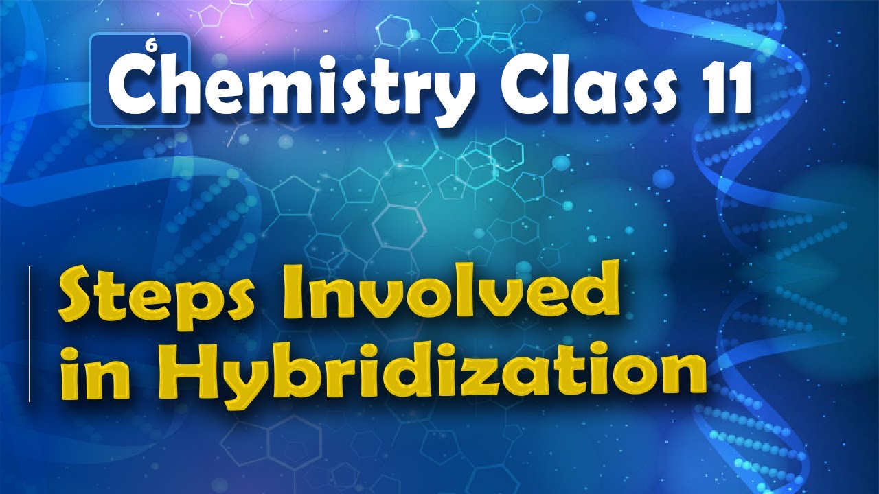 Steps Involved in Hybridization Nature of Chemical Bond Chemistry