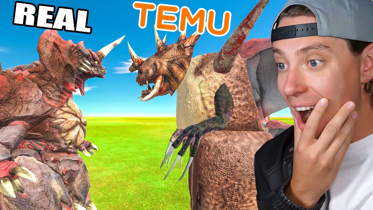 TEMU KAIJU vs REAL KAIJU in ARBS