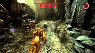 Evolve TRS Gold skin Wraith GAMEPLAY!!!