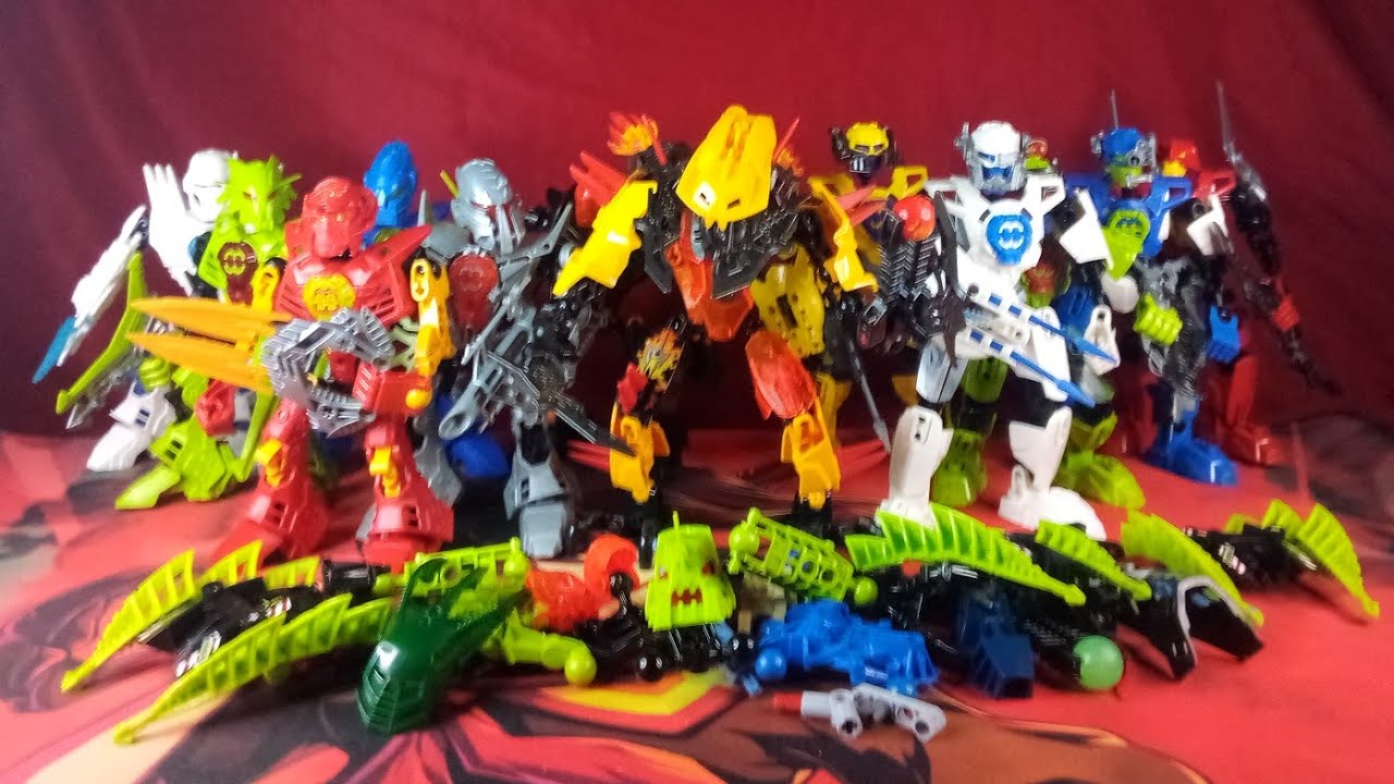unboxing. LEGO Bionicle/Hero factory part's lot. #4
