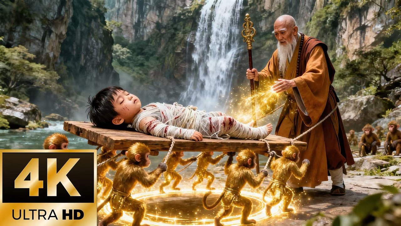 Abandoned at birth, he trains under an old monk, masters divine powers, and descends for revenge.