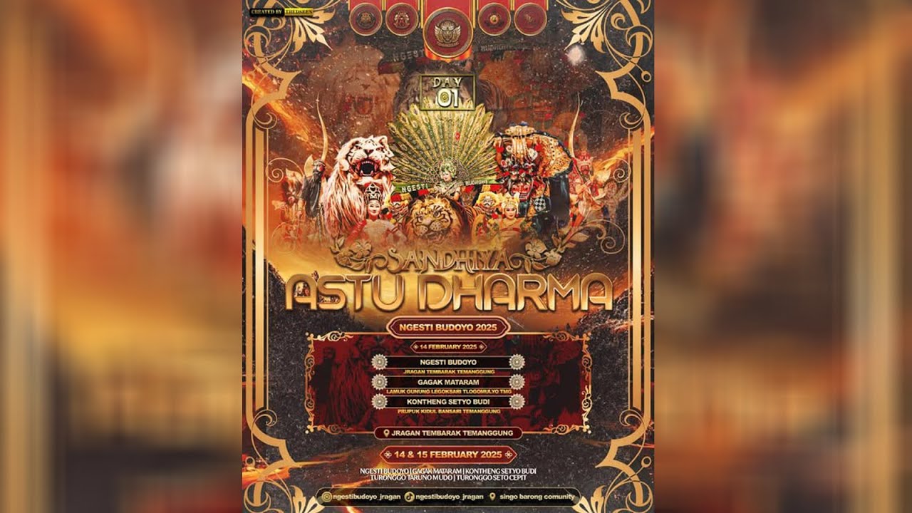 JARAN KEPANG NGESTI BUDOYO, GAGAK MATARAM LAMUK GUNUNG, KONTENG SETYO BUDI PRUPUK KIDUL