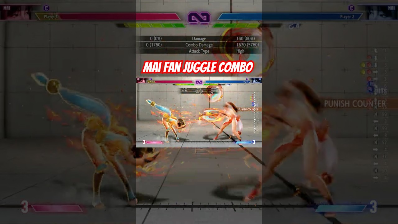 Street Fighter 6 - Mai Combo no inputs 