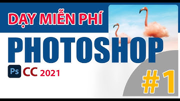 Dạy miễn phí Photoshop CC 2021 - Bài 1: Làm quen với Photoshop CC 2021