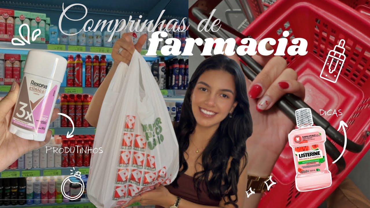 COMPRINHAS DE FARMÁCIA NO MERCADO ✨ Achadinhos e Cuidados de Beleza!
