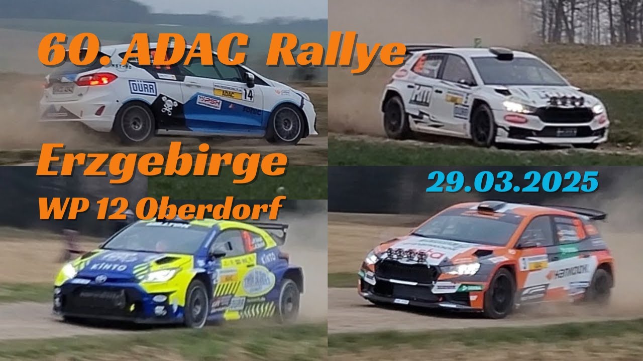 60. ADAC Rallye Erzgebirge | Oberdorf | WP 12 | 29.03.2025 🏁