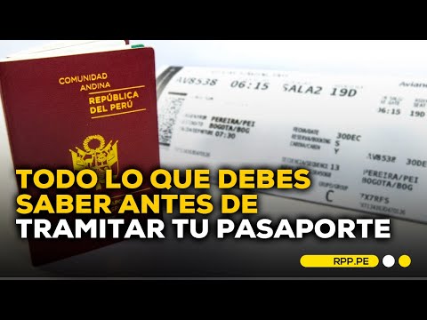 ¿Qué puedo hacer para tramitar o renovar mi pasaporte? #ENCENDIDOSRPP | ENTREVISTA