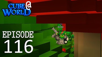 CubeWorld - ORCOTIME 116 - Orco Gets Stuck Forever? - RPG Alpha Gameplay LP (Warrior)