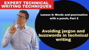 Avoiding jargon and buzzwords in technical writing