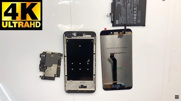 Xiaomi Redmi Go - замена экрана, как разобрать / screen replacement, how to disassemble