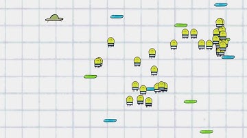 Doodle Jump replica - Unity platformer with ML Agents