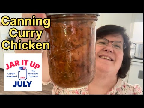 Pressure Canning Chicken Curry | Jar It Up July Collab ⭐