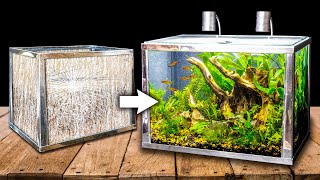 Reviving a Ruined 60 Year Old Vintage Nano Aquarium