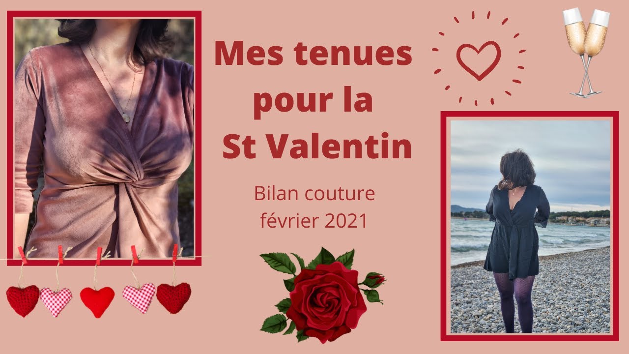 Mes tenues pour la St Valentin : Robe Kamille et Combinaison Starla