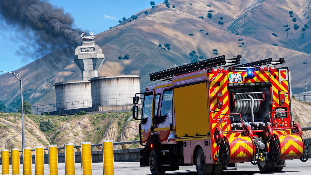 [GTA 5] ÉNORME INCENDIE DANS UNE TOUR DE CONTRÔLE #77