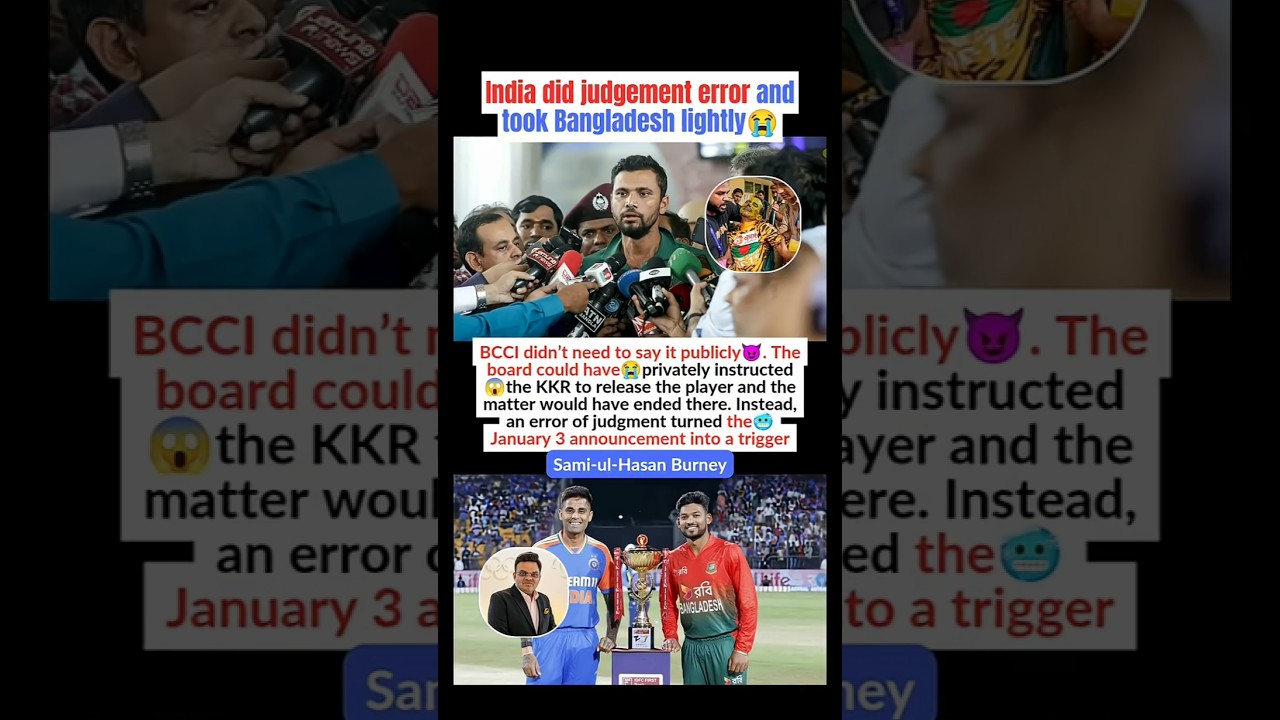 India did judgment error!