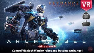 Control VR Mech Warrior robot and become Archangel! Mission 1 HTC Vive and Oculus Rift screenshot 5