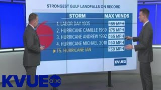 How Hurricane Ian compares to previous storms | KVUE