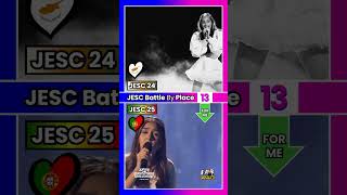 Who wins? Maria Pissarides 🇨🇾 vs. Inês Gonçalves 🇵🇹 | 13rd Place | ESC Battles by Place 🎶😍