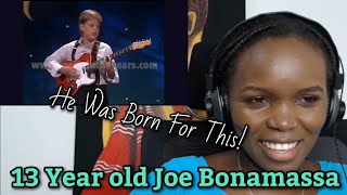 African Girl First Time Reaction To 13 Year old Joe Bonamassa - Blues Jam