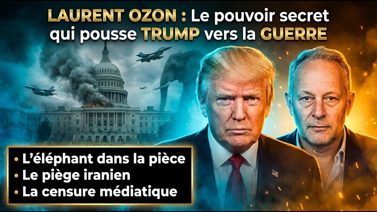 Laurent Ozon dit tout sur le LOBBY secret qui force TRUMP à attaquer l’IRAN ! | GPTV