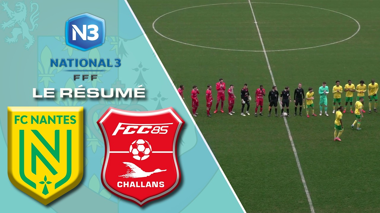 N3 B - Le FC Nantes 2 fait tomber l'invaincu du championnat !