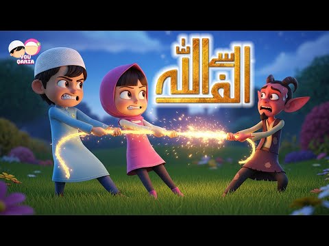 Alif Se Allah ✨ الف سے اللہ | Beautiful 3D Islamic Cartoon for Kids Learning Urdu Alphabet