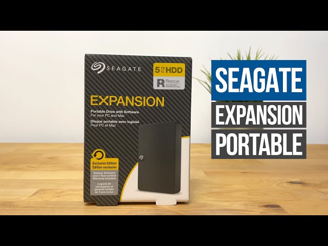 Seagate Expansion 5TB Portable Hard Drive Review - YouTube