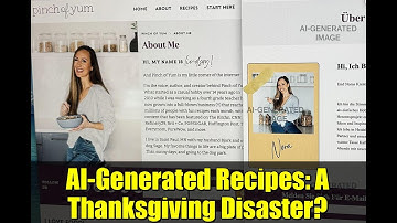 AI-Generated Recipes: A Thanksgiving Disaster?