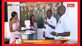 "Our Konza plots are going for only KSh 369,000" UIP Real Estate on #MorningCafe