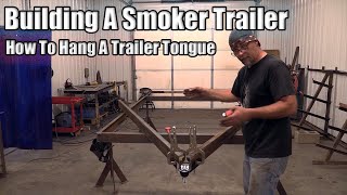 How To Mount The Tongue And Coupler To Your Smoker Grill Trailer