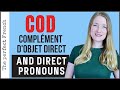 COD Complément d'objet direct - DOP Direct object pronoun | French grammar for beginners