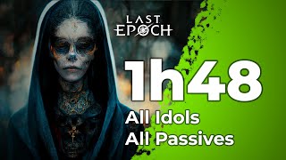 Last Epoch - Lich Speedrun - Getting all idols & passives in 1h49