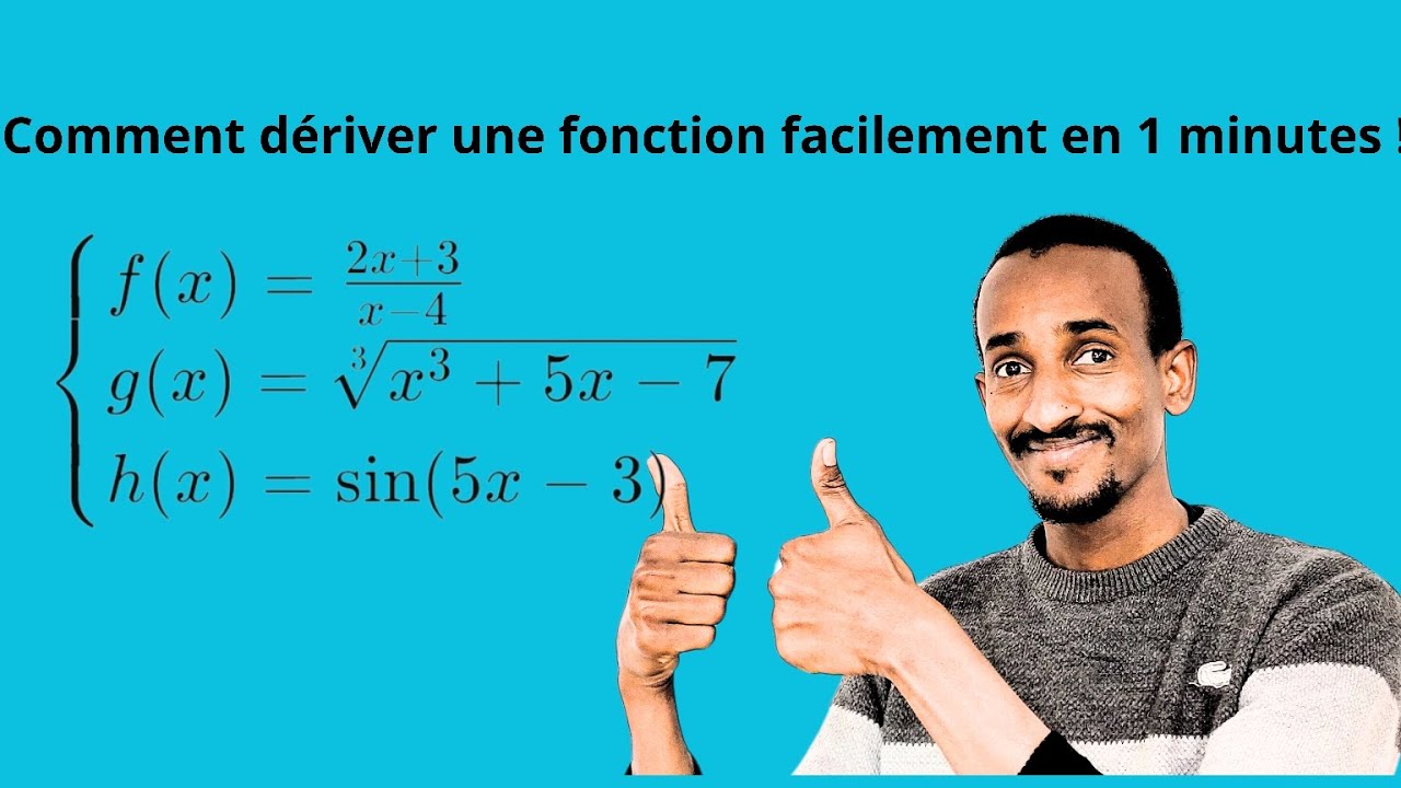 Dérivée de fonctions