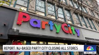 Report: NJ-based Party City closing all stores