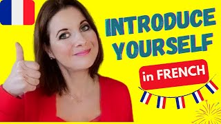 INTRODUCE YOURSELF FRENCH 💪 HELPFUL for FRENCH EXAMS _ SUBTITLES