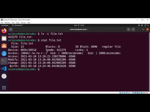 File inodes in Linux