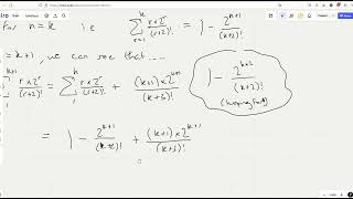 Proof by Induction and factorials