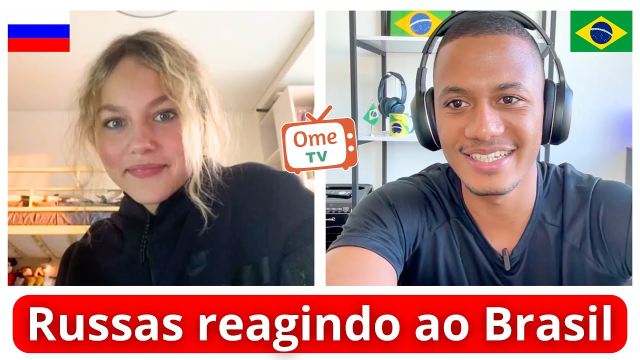Brasileiro SURPREENDE russos nativos ao falar em russo fluentemente no OmeTV #34