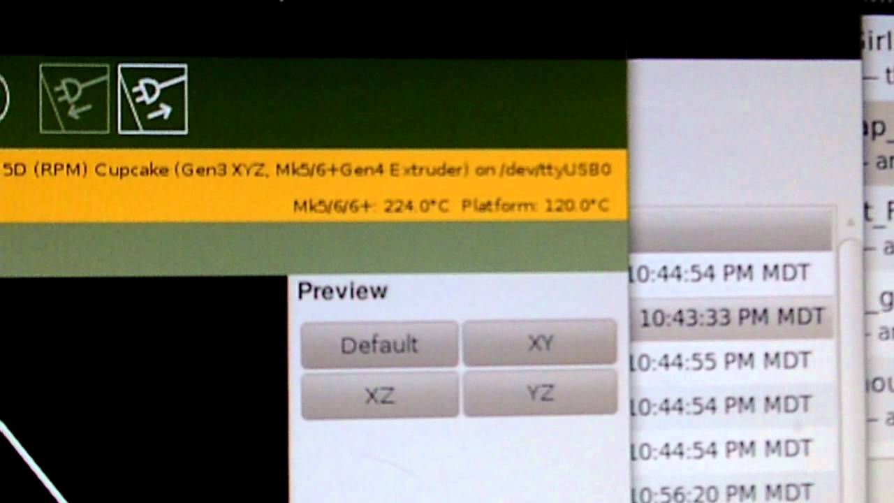 ReplicatorG 34 Pre-Build Issue - YouTube