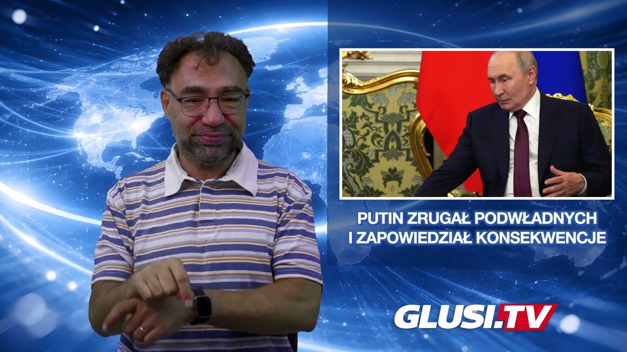 Putin zrugał podwładnych i zapowiedział konsekwencje