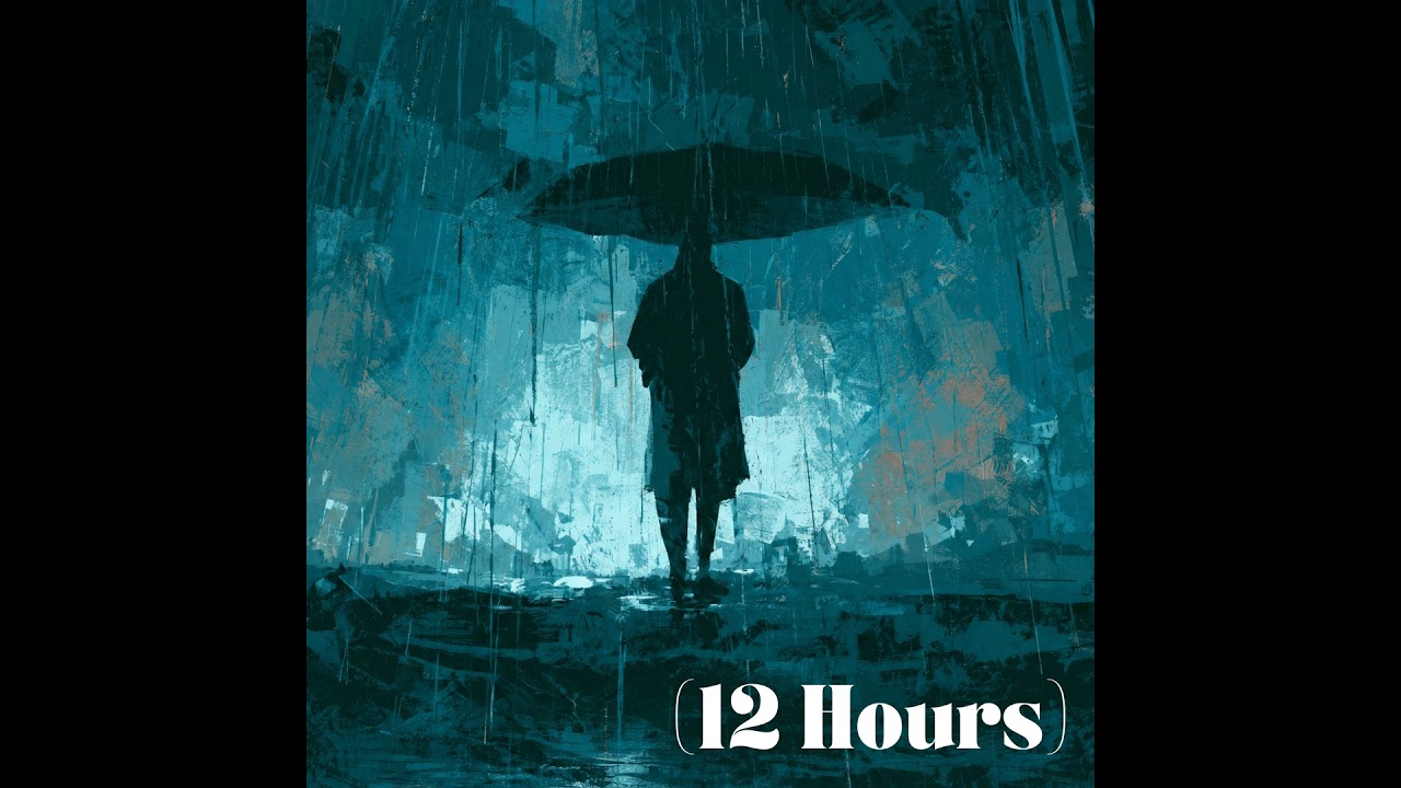 Under Umbrella in a Storm ⛈️ Rain & Distant Thunder for Sleep | Sleep Sound (12 Hours)