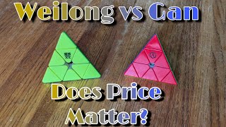 Weilong vs Gan Pyraminx • Does Price Matter