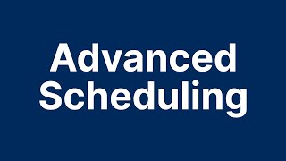 Advanced Scheduling (ECE 344 - Section 3)