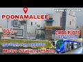 பூந்தமல்லி || மெட்ரோ ஸ்டேஷன் ||  நடந்து போற தூரம் || CMDA PLOTS FOR SALE #houseforsale #land #home 