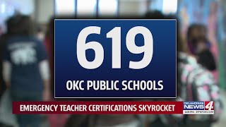 Emergency teacher certifications skyrocket