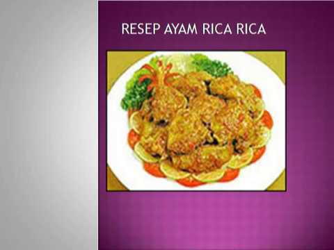 CARA MEMBUAT RESEP AYAM RICA RICA !!! / CHICKEN RECIPE 