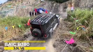 Haval H9 2 0L vs BAIC BJ80 3 0L V6 and Tank 300 vs BJ40 2 3L Off road Driving