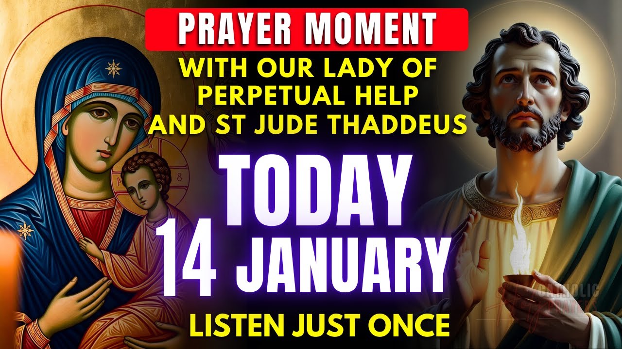 ✝️ Our Lady of Perpetual Help and Saint Jude Thaddeus – To Unlock Any Situation Today