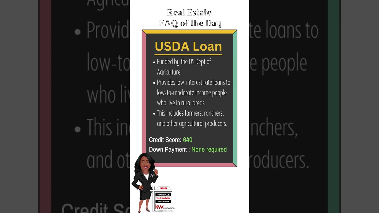 USDA Mortgage Loans for Rural Areas | Farmers #shorts #usdaloan